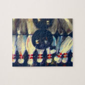 Kosmischer Bowling Puzzle (Horizontal)