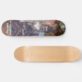 Kosmischer Buddhas Kadenzcode "Niemals Panik" 7'7/ Skateboard (Horizontal)
