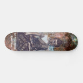 Kosmischer Buddhas Kadenzcode "Niemals Panik" 7'7/ Skateboard (Horizontal)