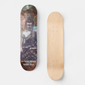 Kosmischer Buddhas Kadenzcode "Niemals Panik" 7'7/ Skateboard (Vorderseite)