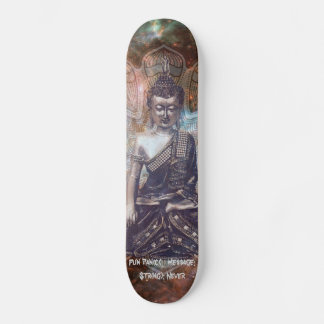Kosmischer Buddhas Kadenzcode "Niemals Panik" 7'7/ Skateboard