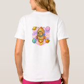 Kosmischer Capybara-Entdecker T-Shirt (Rückseite)