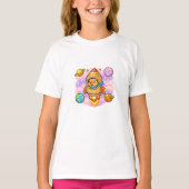 Kosmischer Capybara-Entdecker T-Shirt (Vorderseite)