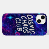 Kosmischer Chaos Club Vibrannt iPhone Fall Case-Mate iPhone Hülle (Rückseite (Horizontal))