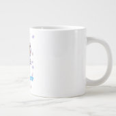 Kosmischer Chat-Explorer Jumbo-Tasse (Rechts)