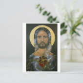 "Kosmischer Christus" (c)2015 Postkarte (Stehend Vorderseite)