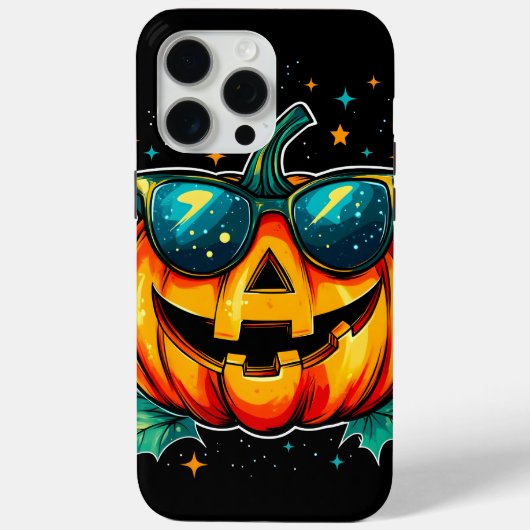 Kosmischer Cooler Jack-O-Space Case-Mate iPhone Hülle (Rückseite)
