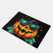 Kosmischer Cooler Jack-O-Space Fußmatte (Schrägansicht)
