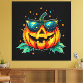 Kosmischer Cooler Jack-O-Space Leinwanddruck (Insitu (Wohnzimmer))