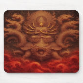 Kosmischer Drache Mousepad (Vorne)