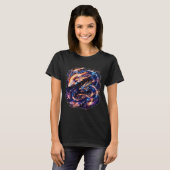 Kosmischer Drache T-Shirt (Vorne ganz)