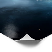 Kosmischer Drachenwächter der Sterne Poster (Ecke)