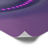 Kosmischer Drift-Reisender Abstrakte Sci-Fi-Digita Poster (Ecke)