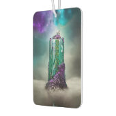 Kosmischer Edelstein und Glas \|/ Universale KI Ku Autolufterfrischer (Links)