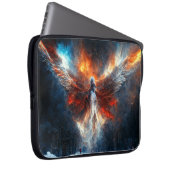 Kosmischer Engel 2.0_Digitale Kunst Laptopschutzhülle (Vorne Rechts)
