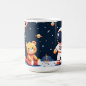 Kosmischer Entdecker Kid Astronaut Kaffeetasse (Mittel)