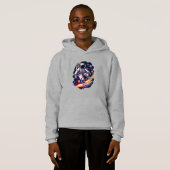 Kosmischer Explorer Hoodie (Vorne ganz)
