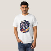 Kosmischer Explorer T-Shirt (Vorne ganz)