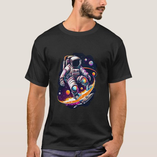 Kosmischer Explorer T-Shirt (Vorderseite)