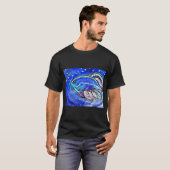 Kosmischer Fisch T-Shirt (Vorne ganz)