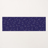 Kosmischer Fluss Mitternachtsblau Yogamatte (Rückseite (Horizontal))