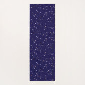 Kosmischer Fluss Mitternachtsblau Yogamatte (Rückseite)