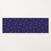 Kosmischer Fluss Mitternachtsblau Yogamatte (Vorderseite (Horizontal))