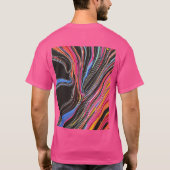 Kosmischer Fluss T-Shirt (Rückseite)