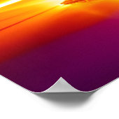 Kosmischer Formnebel glühende Galaxien Poster (Ecke)