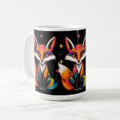 Kosmischer Fox Kaffeetasse (Vorderseite Links)