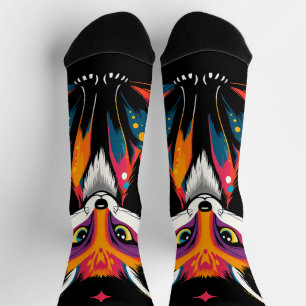 Kosmischer Fox Socken