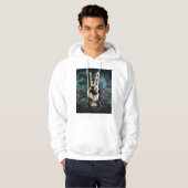 kosmischer Frieden Hoodie (Vorne ganz)