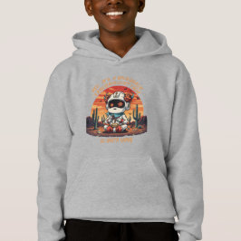 Kosmischer Frieden in einer wilden Welt Hoodie