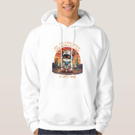 Kosmischer Frieden in einer wilden Welt Hoodie