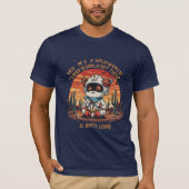 Kosmischer Frieden in einer wilden Welt T-Shirt (Vorderseite)