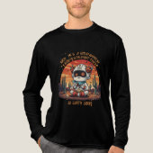 Kosmischer Frieden in einer wilden Welt Tri-Blend Shirt (Vorderseite)