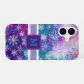 Kosmischer Frost iPhone 16 Hülle (Rückseite (Horizontal))