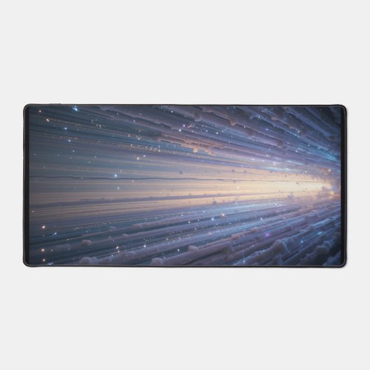 Kosmischer Furtwasser Schreibtischunterlage (Vorderseite)