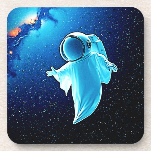 Kosmischer Geist im Raumdesign Getränkeuntersetzer (Vorderseite)