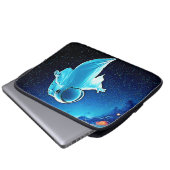 Kosmischer Geist im Raumdesign Laptopschutzhülle (Vorne Knopf)
