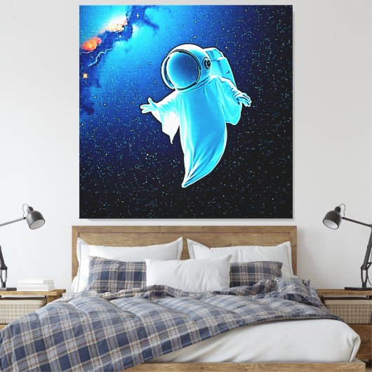 Kosmischer Geist im Raumdesign Leinwanddruck (Insitu (Schlafzimmer))