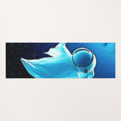 Kosmischer Geist im Raumdesign Yogamatte (Rückseite (Horizontal))