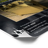 Kosmischer Gnadensitz Poster (Ecke)