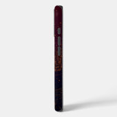 Kosmischer Goldstaub auf lebendiger Strahlung Case-Mate iPhone Hülle (Rückseite / Links)