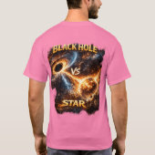 Kosmischer Gravitationskonflikt. T-Shirt (Rückseite)