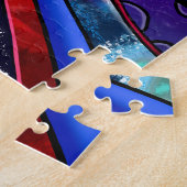 Kosmischer Groove Puzzle (Seite)