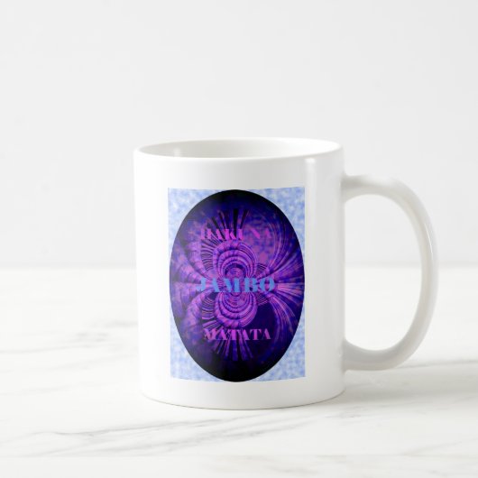 Kosmischer Hakuna-Kunstprint Kaffeetasse (Rechts)