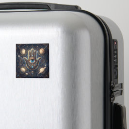 Kosmischer Hamsa-Hand- und Böser-Blick-Schutz Magnet