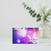 *~* kosmischer heiliger visitenkarte (Stehend Vorderseite)