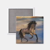 Kosmischer Hengst Magnet (Vorderseite/Rückseite)